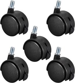 img 4 attached to Uxcell Furniture Casters: Premium Threaded Capacity Material Handling Products and Casters