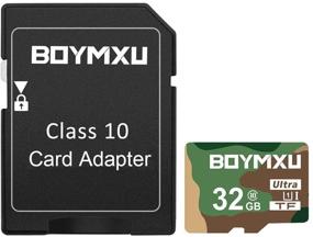 img 4 attached to BOYMXU 32GB TF Card with Adapter - High Speed UHS-I Class 10 Memory Card for Phone, Camera, Computer - Military Color