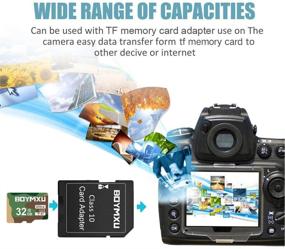 img 2 attached to BOYMXU 32GB TF Card with Adapter - High Speed UHS-I Class 10 Memory Card for Phone, Camera, Computer - Military Color