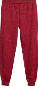 img 1 attached to 👖 Quad Seven Boys' Sweatpants: 4 Pack Active Fleece Cargo and Basic Jogger Pants (Size 8-18) - Ultimate Comfort and Versatility for Boys!