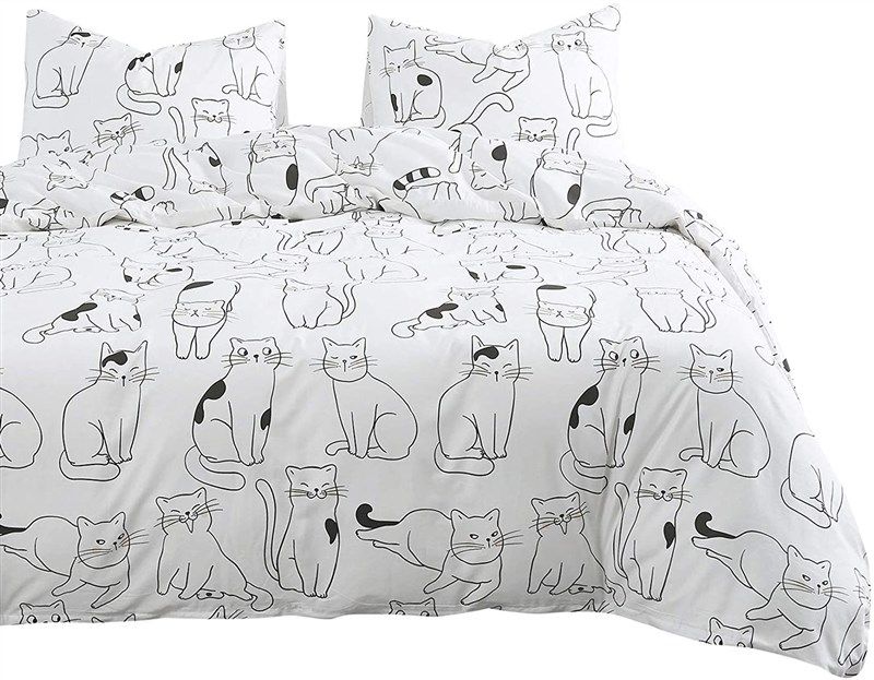 wake cloud bedding drawing pattern bedding 로고