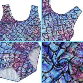 img 1 attached to 🤸 Stunning Gymnastics Leotards: Lovefairy Sparkle Activewear for Girls 3-8 Years - Perfect for Dance, Ballet & Athletics