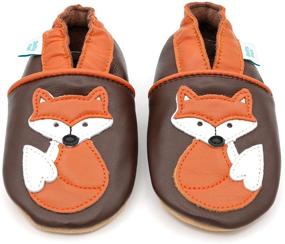 img 3 attached to Dotty Fish Leather Shoes: Stylish Boys' Shoes with Finest Design