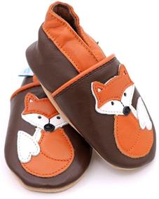 img 2 attached to Dotty Fish Leather Shoes: Stylish Boys' Shoes with Finest Design