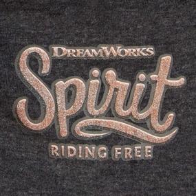 img 1 attached to Девочки DreamWorks на длинном рукаве Тишка Spirit Riding Free