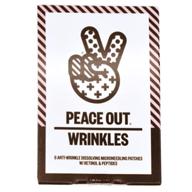 🌟 peace out microneedling anti-wrinkle retinol patches, 6 patches - advanced anti-aging patches with peptides and vitamin c for face, forehead - effective skincare treatment for fine lines, wrinkles, and dull skin logo