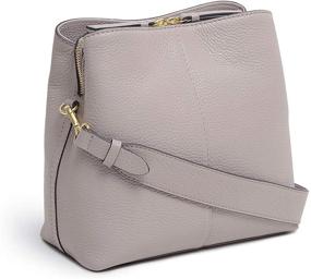 img 3 attached to Женские сумки и кошельки Radley London Dukes из кожи с несколькими отделениями - идеальные сатчелы для модного хранения.