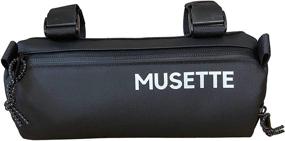 img 4 attached to 🚴 Stay Organized and Dry with the Musette Cycling Black Waterproof Handlebar Bag!