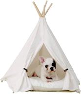 🐶 little dove pet teepee dog - cozy and chic hideaway for your furry friend logo