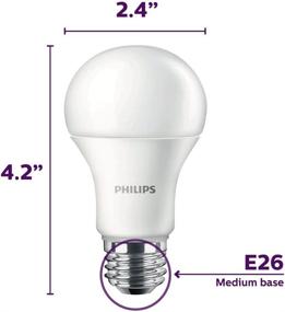 img 3 attached to 💡 Efficient Non-Dimmable Philips LED Frosted Light for Industrial Electrical and Lighting Components