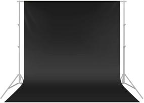 img 4 attached to 📸 Black Polyester Studio Backdrop Screen - Neewer 9 x 13 feet/2.8 x 4 meters for Photography, Photo, and Video Studio