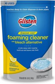 img 3 attached to 🚰 Glisten DP06N-PB Garbage Disposer Cleaner Foaming, Lemon Scent, 2-Pack (8 Uses), Blue, 9 Ounce