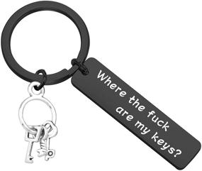 img 4 attached to 🏡 CYTING Funny Keychain: Quirky Housewarming Gift for Keeping Track of Your Keys