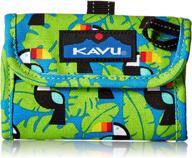 🔍 оптимизированный поиск: кошелек kavu wally trifold с монетным карманом и кольцом для ключей логотип