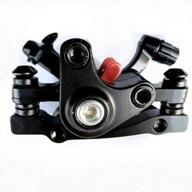 🚴 black auto-plaza mtb bike cycling bicycle caliper mechanism for mechanical disc brakes logo