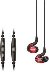 img 3 attached to 🎧 Enhanced SEO: Shure SE535LTD Red Sound Isolating Earphones + Remote + Microphone