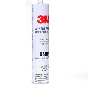 img 1 attached to 🔧 3M 08609 Window-Weld Super Fast Urethane Sealant - Black - 10.5 fl oz.