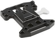 upgraded camvate v-lock mount quick release plate for blackmagic ursa mini and dji ronin m/mx logo