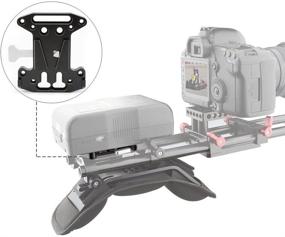 img 2 attached to Upgraded CAMVATE V-Lock Mount Quick Release Plate for Blackmagic URSA Mini and DJI Ronin M/MX