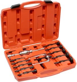 img 4 attached to 🛠️ Enhanced 16-Piece Blind Pilot Inner Bearing Pullers – Slide Hammer Puller Set with U-Shaped Wheel Bearing Puller Kit