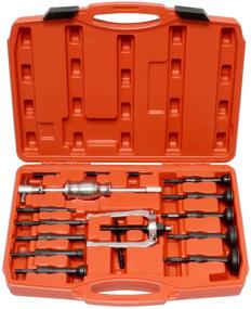 img 2 attached to 🛠️ Enhanced 16-Piece Blind Pilot Inner Bearing Pullers – Slide Hammer Puller Set with U-Shaped Wheel Bearing Puller Kit