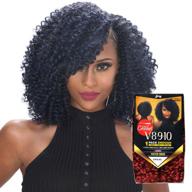 🌊 zury synthetic hair crochet braids v8.9.10 water wave - 1 pack (1b) - optimal for seo logo