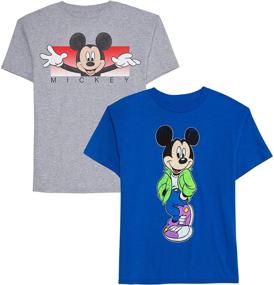 img 3 attached to Disney Mickey Graphic T Shirts Heather