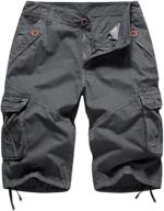 🩳 stylish foursteeds women's camo cargo shorts with a flattering fit and multiple pockets логотип