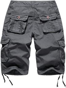 img 1 attached to 🩳 Stylish Foursteeds Women's Camo Cargo Shorts with a Flattering Fit and Multiple Pockets