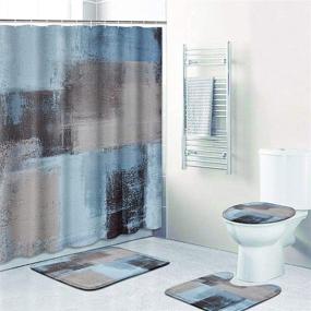 img 2 attached to ArtSocket Abstract Painting Non Slip Bathroom Bath and Bathroom Accessories