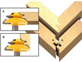 img 3 attached to Degree Router Tungsten Woodworking Cutter