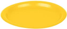 img 2 attached to Sunshine Yellow Round Paper Plates, 7 inch, Pack of 20, Party Supplies (64015.09) by amscan