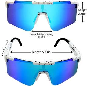 img 3 attached to Polarized Sunglasses Running Baseball Protection