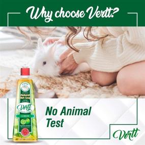 img 3 attached to 🌿 Vertt Natural Dish Soap: Vegan Dish Detergent for Spotless, Grease-Free Dishes - 3 Pack, 500ml Each