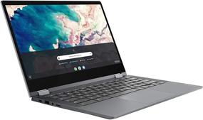 img 2 attached to 💻 Обновленный ноутбук Lenovo Chromebook Flex 5 13" - сенсорный FHD-дисплей, процессор i3-10110U, 4 ГБ оперативной памяти DDR4, 64 ГБ твердотельного накопителя SSD, операционная система Chrome OS - графитового серого цвета.