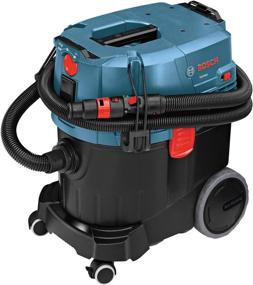 img 4 attached to 🔵 Bosch VAC090S 9-Gallon Dust Extractor with Semi-Automatic Filter Cleaning, Blue