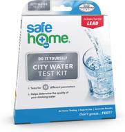 city water test kit – diy testing for 12 parameters 💧 including lead, copper, iron, zinc, nitrate, ph, hardness & more by safe home logo