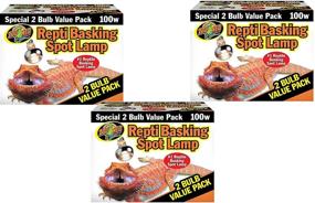 img 1 attached to 🔥 Efficient Heating Solution: Zoo Med Basking Spot Lamps 100 Watt