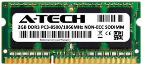 img 1 attached to A-Tech 2GB DDR3 1066MHz PC3-8500 SODIMM память RAM модуль для Apple MacBook, MacBook Pro, iMac, Mac Mini - модели (поздняя 2008 г., начало 2009 г., середина 2009 г., поздняя 2009 г., середина 2010 г.)