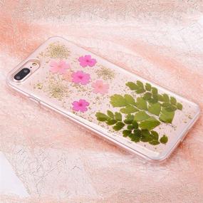 img 1 attached to Pretty Real Floral Case For IPhone 7 Plus