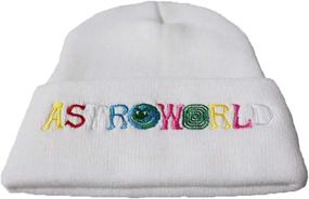 img 1 attached to Fwjsky Astroworld Embroidered Stretchy Skullies Outdoor Recreation