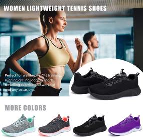 img 3 attached to 👟 STQ Women's Lightweight Athletic Walking Fashion Sneakers