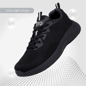 img 2 attached to 👟 STQ Women's Lightweight Athletic Walking Fashion Sneakers