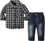 👕 dapper denim: little piece sleeve shirt boys' clothing and clothing sets logo