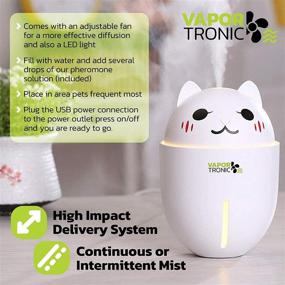 img 2 attached to 🐱 PetLuv Vapor-Tronic Cat Calming Pheromone Diffuser Kit: Ultimate Solution for MultiCat Homes, Scratching, Spraying, Marking, Fighting, Pet Behavior, and Separation Anxiety