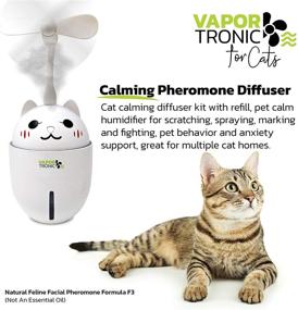 img 3 attached to 🐱 PetLuv Vapor-Tronic Cat Calming Pheromone Diffuser Kit: Ultimate Solution for MultiCat Homes, Scratching, Spraying, Marking, Fighting, Pet Behavior, and Separation Anxiety