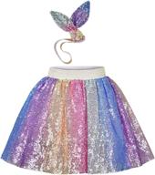 🌈 easter girls' clothing featuring rainbow sequin headband for girls logo