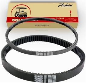 img 4 attached to 🔧 High-Quality Roykaw EZGO TXT Gas Drive Belt & Starter Belts Kit for EZGO 4 Cycle Gas Golf Cart TXT Cushman Express Marathon Medalist ST Vehicles Terrain 1994-2013, OEM Numbers: 72054G01, 72024G01, 72025G01, 26414G01