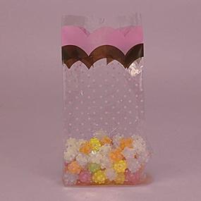 img 3 attached to Pink Brown Flounce Party Bags