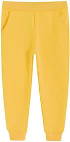 img 4 attached to Карманы спортивных штанов Latuza Fleece Joggers